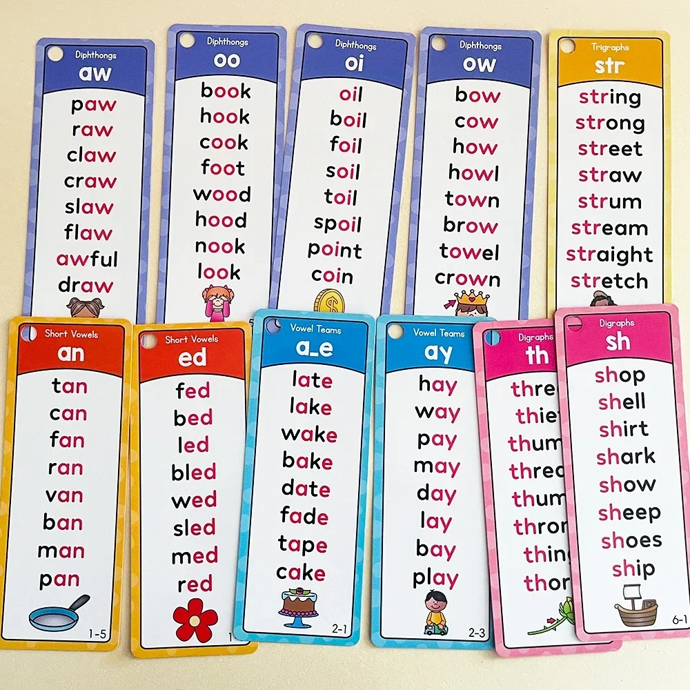 Phonics Vocabulary Flashcards 5