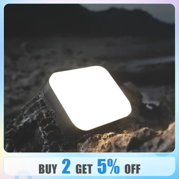 LED 캠핑 조명, USB 충전 휴대용 텐트 랜턴, 비상 손전등, 야간 4 기어 디밍, 야외 하이킹
