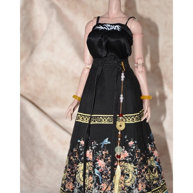 1/6 Maßstab Antikes Chinesisches Kostümset Unterwäsche Mantel Pferdegesicht-Rock Kleidungszubehör für 12'' weibliche Actionfigur. – Detail 5