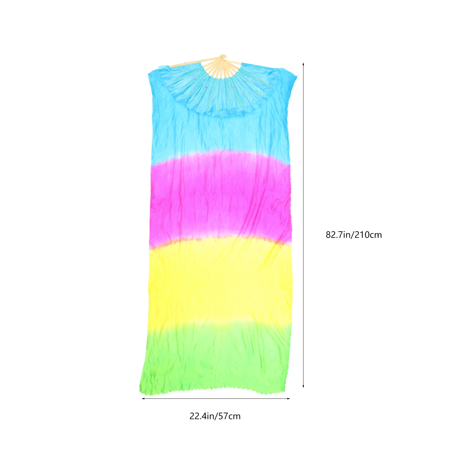 Рисунок 4 - Атласный декоративный веер для танцев