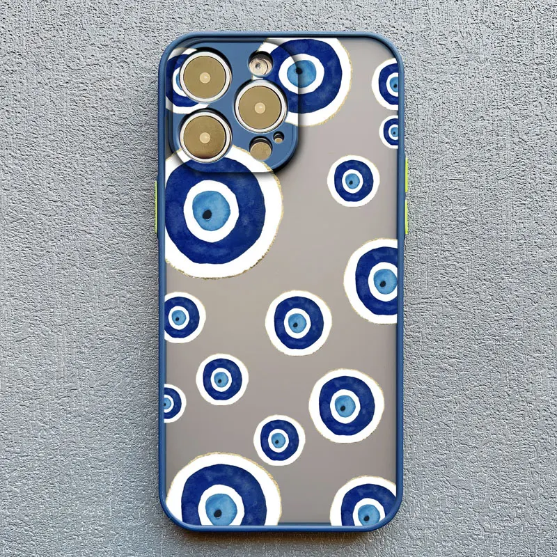 Modische Gruselige Rote Augen Handyhülle für iPhone 17 14 15 16 Pro Max Plus 11 12 13 Mini Pro Max X XR XS Stoßfeste Rückseiten-Cover – Detail 12