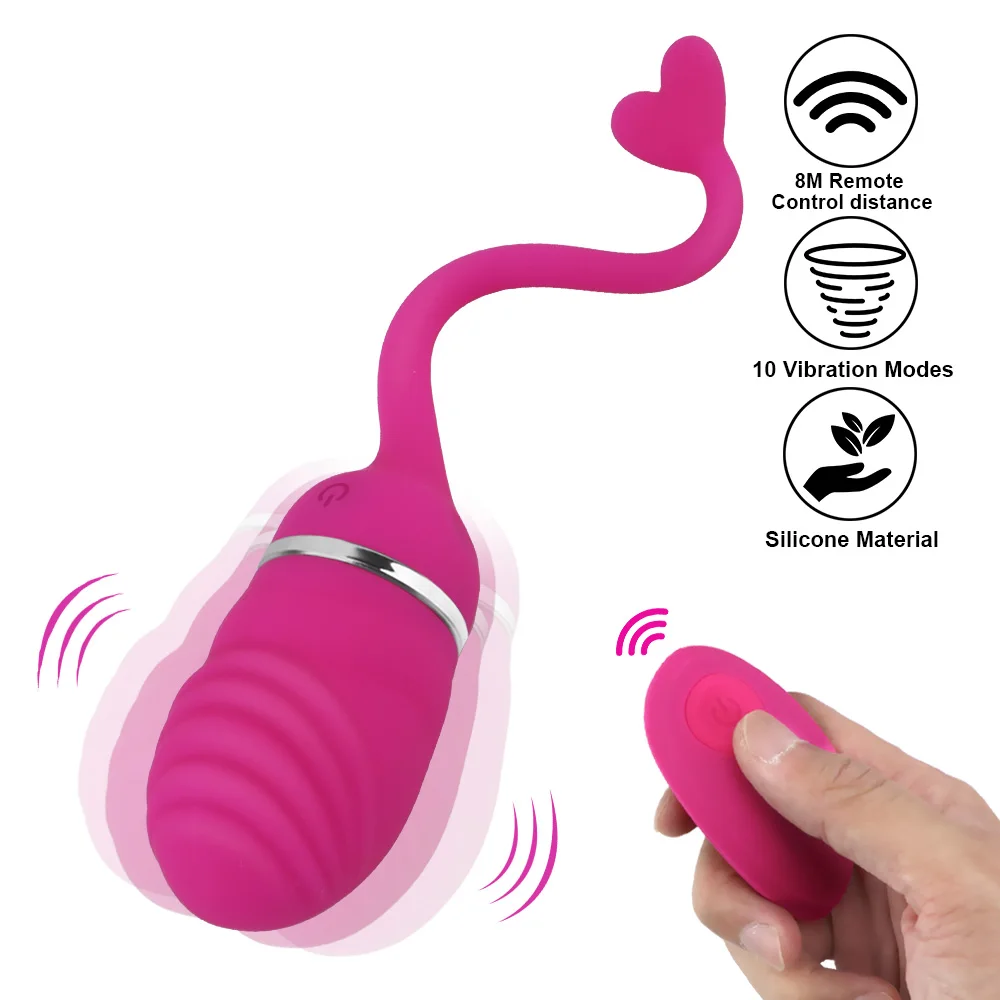 Remote Control Vibrators Vibration Massager Egg Vibrator Womens Sex Bullet Toy Vibrating Vagina Massager Womens Personal