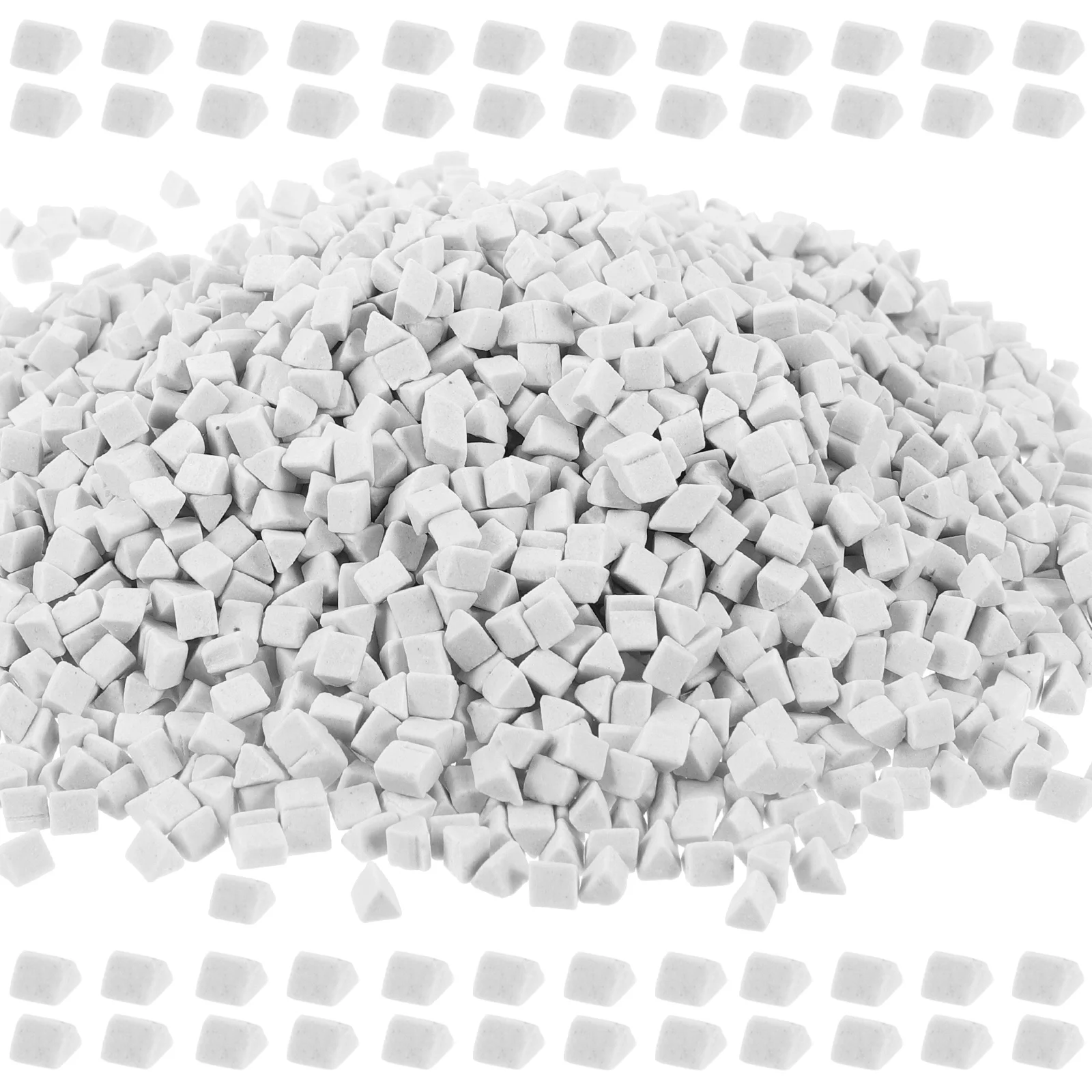 Media for Rock Tumbling Triangle Jewelry Polishing Abrasive Mosaic Tiles Crafts