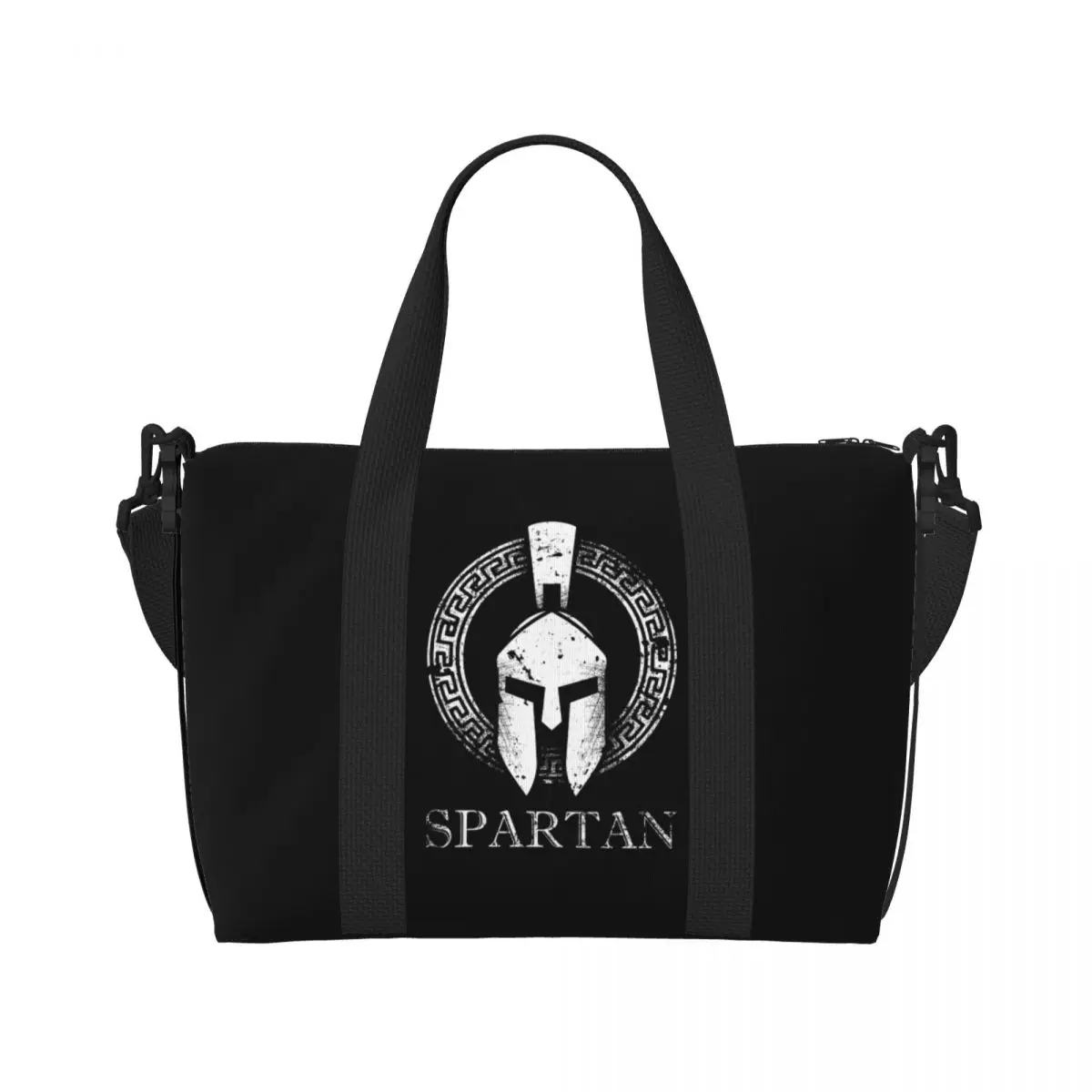 Spartan Molon Labe Sparta Beach Tote Bag Women Big Compartment Beach Gym Travel Bags
