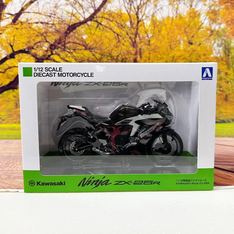 Diecast 1/12 Size Kawasaki ZX-25R Motorcycle Model Car Ninja Alloy