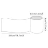 Mr Paper, 3 rolls/bag White Ink Tape - Patio Fence Series Tape Set washi tape set colourful stationery supplies 4
