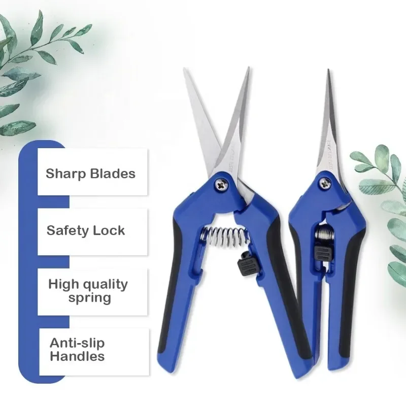 Garden Scissors Pruning Shears 6.5 Inch for Plant