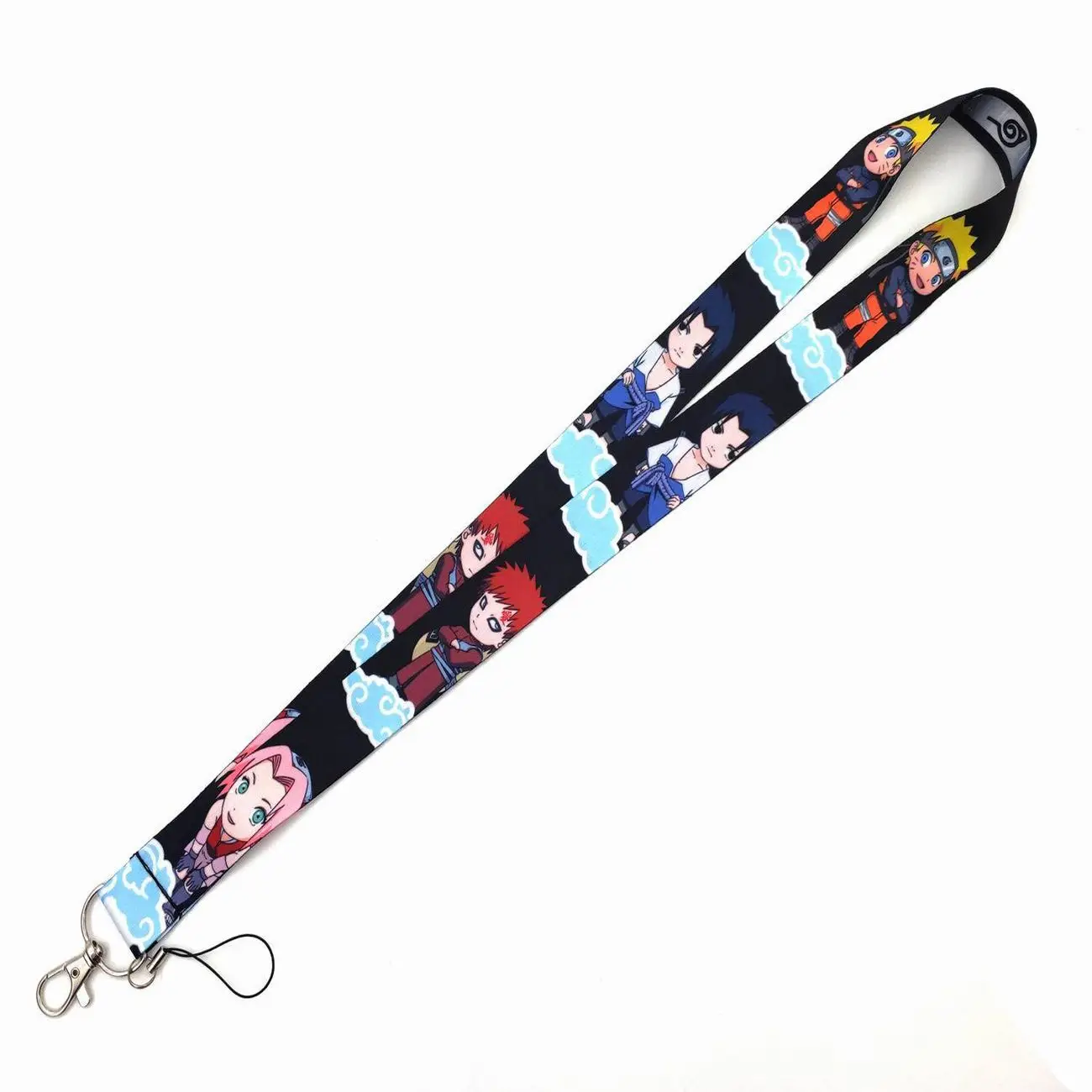 Naruto Anime Lanyard - Versatile Accessory for Phones, Keys, and ID Badges