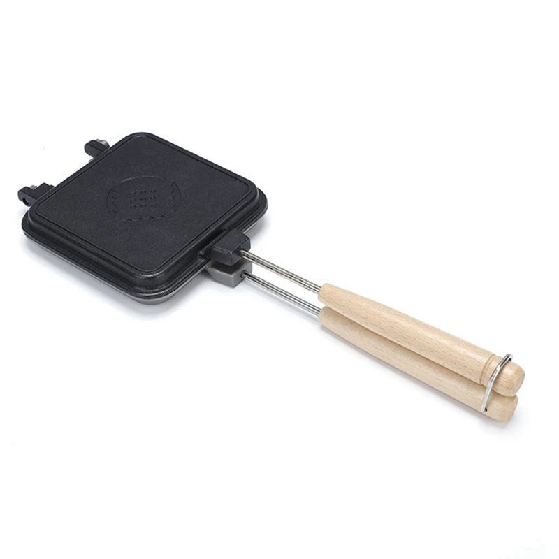 

1 Piece Sandwich Maker Snack Maker Plate Easy To Cast Iron Aluminum Alloy For Pancakes Muffins Breakfast Lunch
