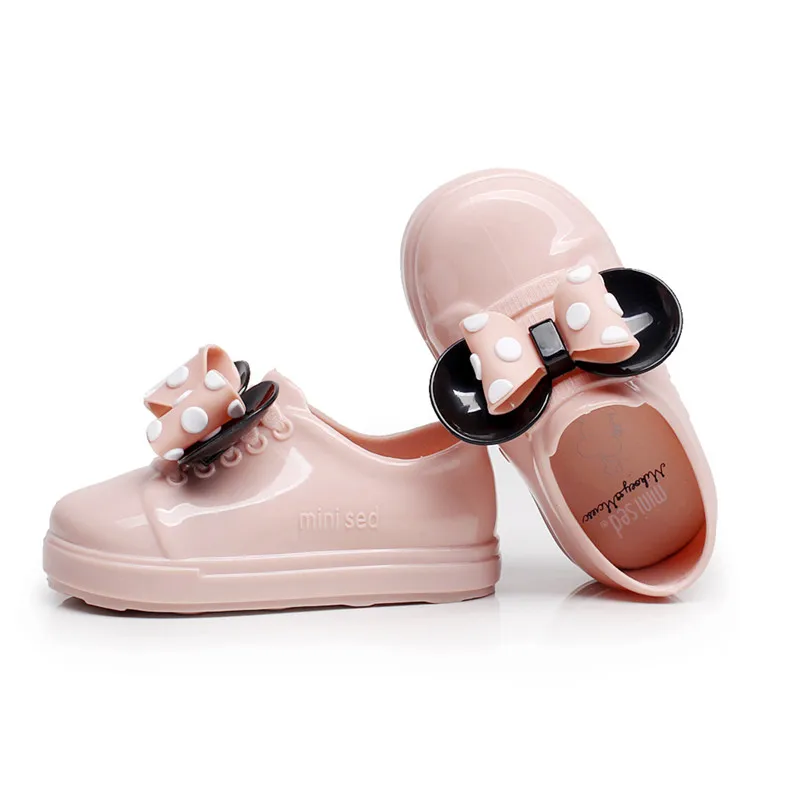 Children Rain Boots Children's Shoes Solid Color Rainboots Girls Shoes Clogs Quality Waterproof Anti-slip Rain for Toddler