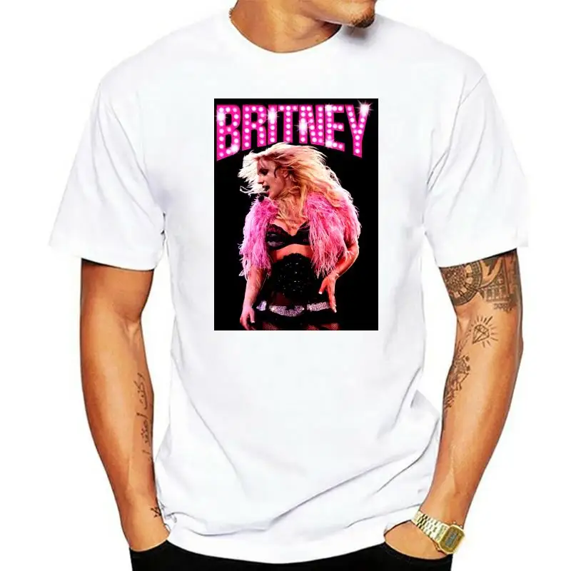

Футболка унисекс черного цвета с логотипом команды Britney Spears Piece Of Me Tour
