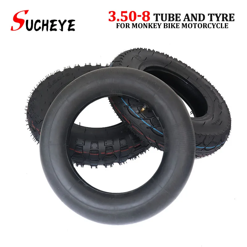 Applicabile Per Z50 50 Mini Cross-Country Monkey Bicycle Tires Dirt Tr16 Moto Di Alta Qualità, 3.50-8 Pollici