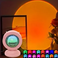 Sunset Light Projection LED Light with Remote Control, 16 Colors Night Light, RGB Lighted Sunrise Lights 1