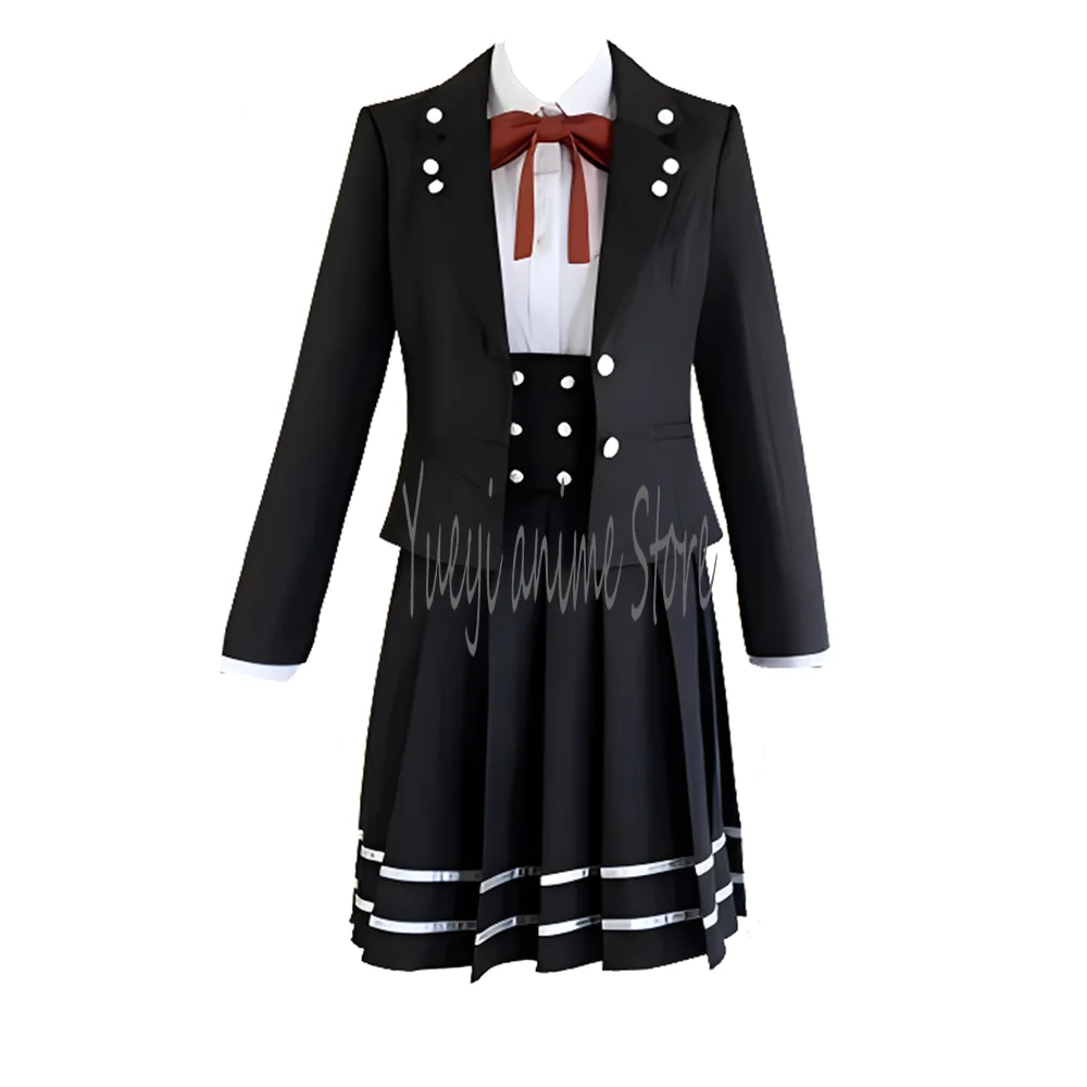 

Костюм для косплея аниме Tsumugi Shirogane, черная униформа, костюм для девушек и женщин