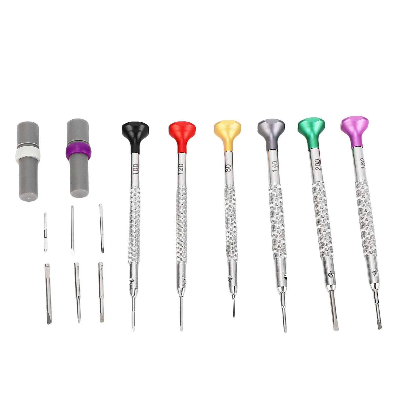 Watch Repair Screw Driver Kit Watch Repair Screw Driver Set Professional Mini Tool Kit Stainless Steel and  Alloy Steel