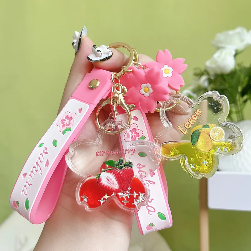 Letter Pendant Keychains Resin Key Chains Rings For Women Cute Car Acrylic  Glitter Keyring Holder Charm Bag Couple Bag Gifts