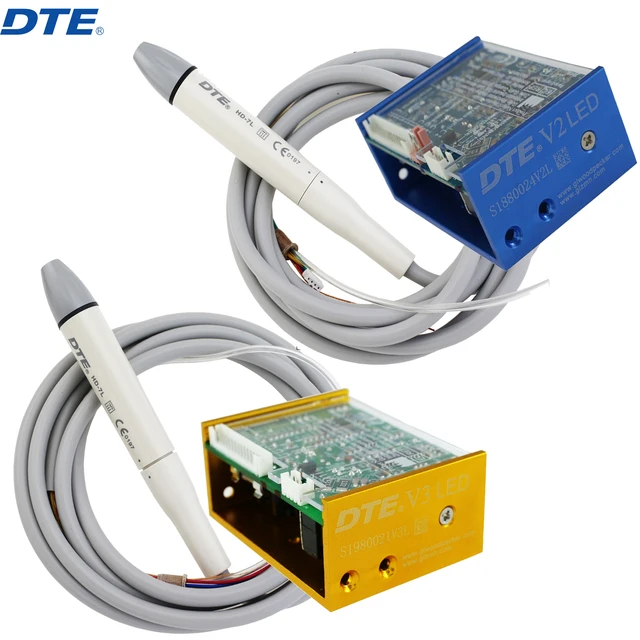 Dental Equipment Woodpecker DTE Dental Ultrasonic Scaler Build In Scaler V2 V3 Ultrasonic Piezon Scaling Oral Whitening Kits