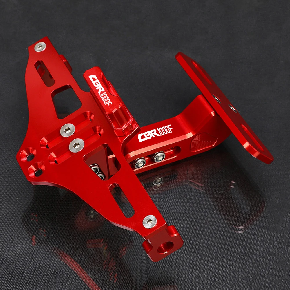 

For Honda CBR1000F SC24 1993 1994 1995 1996 1997 1998 1999 License Plate Holder Number Plate Frame LED Light Bracket turn signal