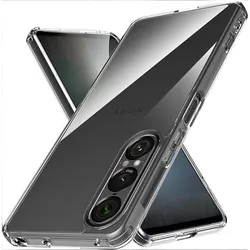 Transparent Shockproof Protective Cover with Four - Corner Bumper for Sony Xperia 10 III Lite (Transparent)