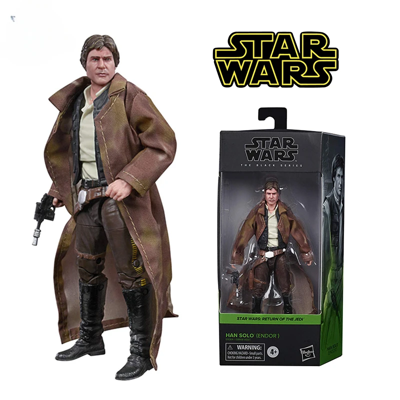 15Cm Star Wars The Black Series 6 Pollici Han Solo Approvazione Modello Di Figura Collezione Regalo Giocattolo