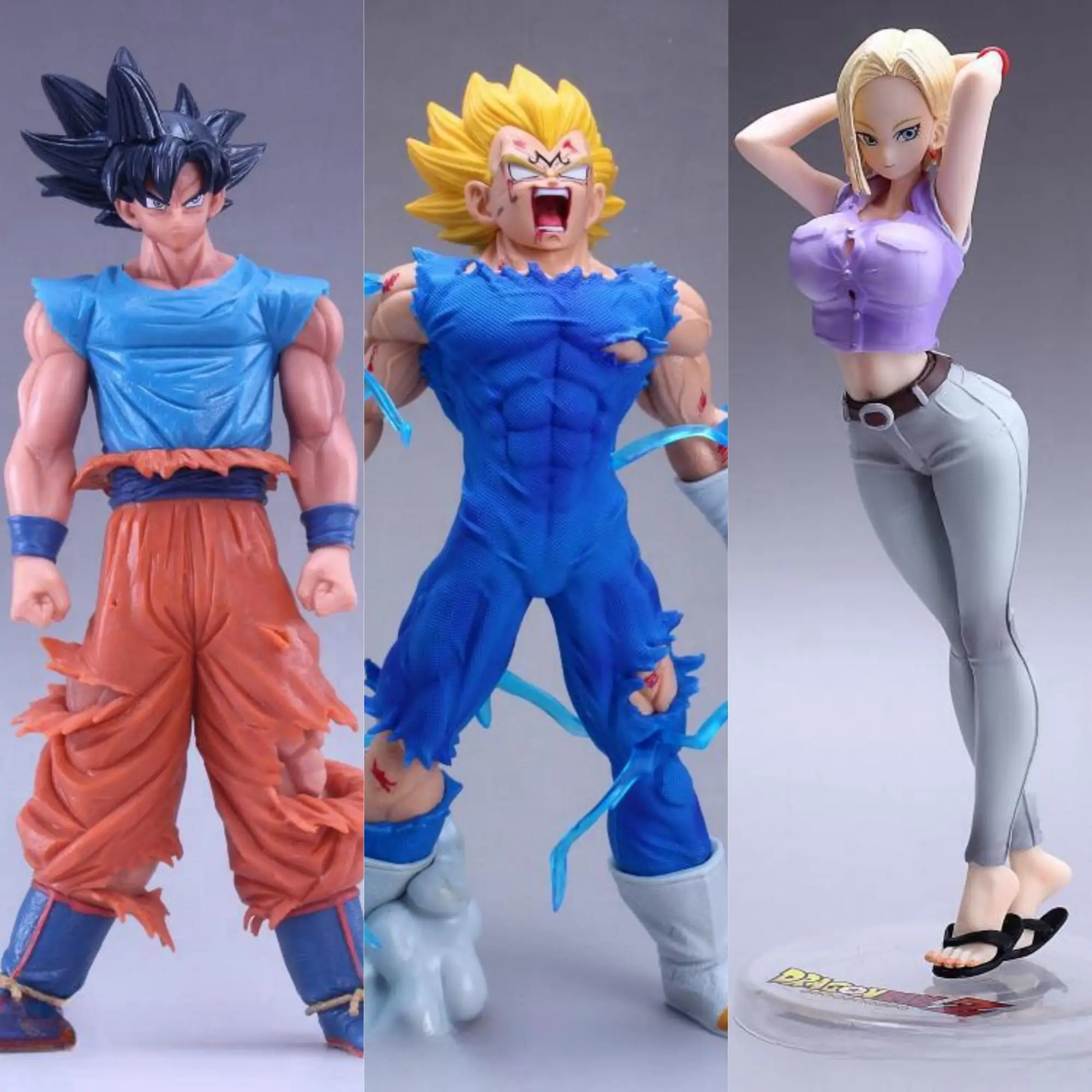 Seven Dragon Ball Handmade Sun Wukong Rice Vegeta Super Saiyan Ornament Xiaolin Frissa E Franks Model Anime Figures Toys Dolls