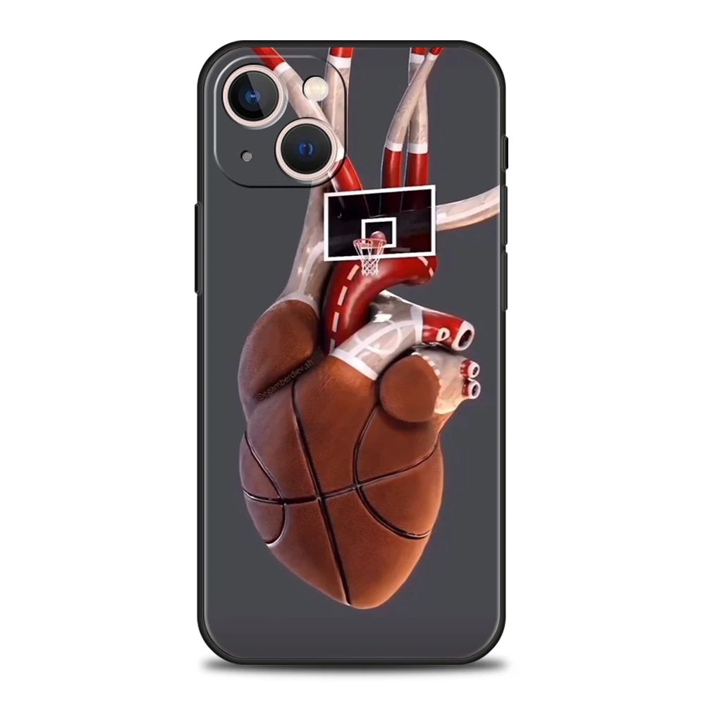 Premium Football Sport Silicone Phone Case Cover - Soft Protective Shell