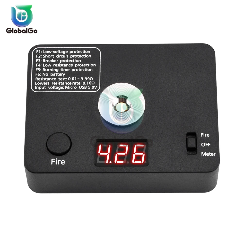 

521 TAB MINI V3 Ohm Resistance Tester Coil Burning Measure Building Platform