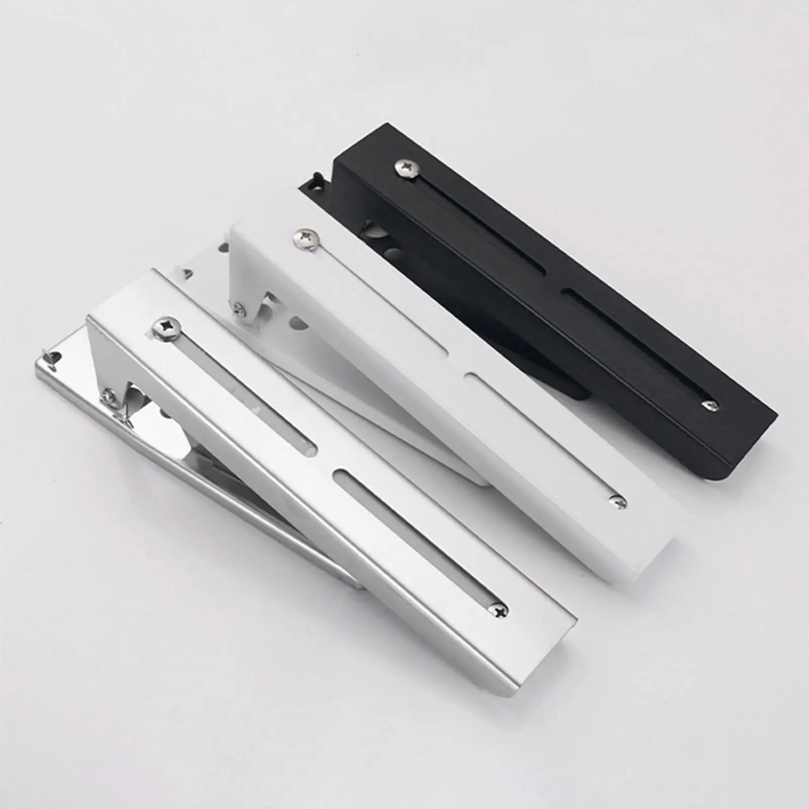 Foldable Microwave Oven Rack Kitchen Wall Mounted Extendable Microwave Oven Storage Rack Bracket (With A Pair Of Screws) 3