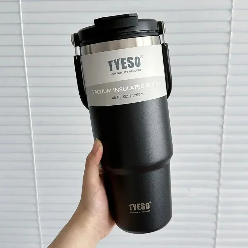 TYESO Insulated Stainless Steel Coffee Cup - كوب ق...