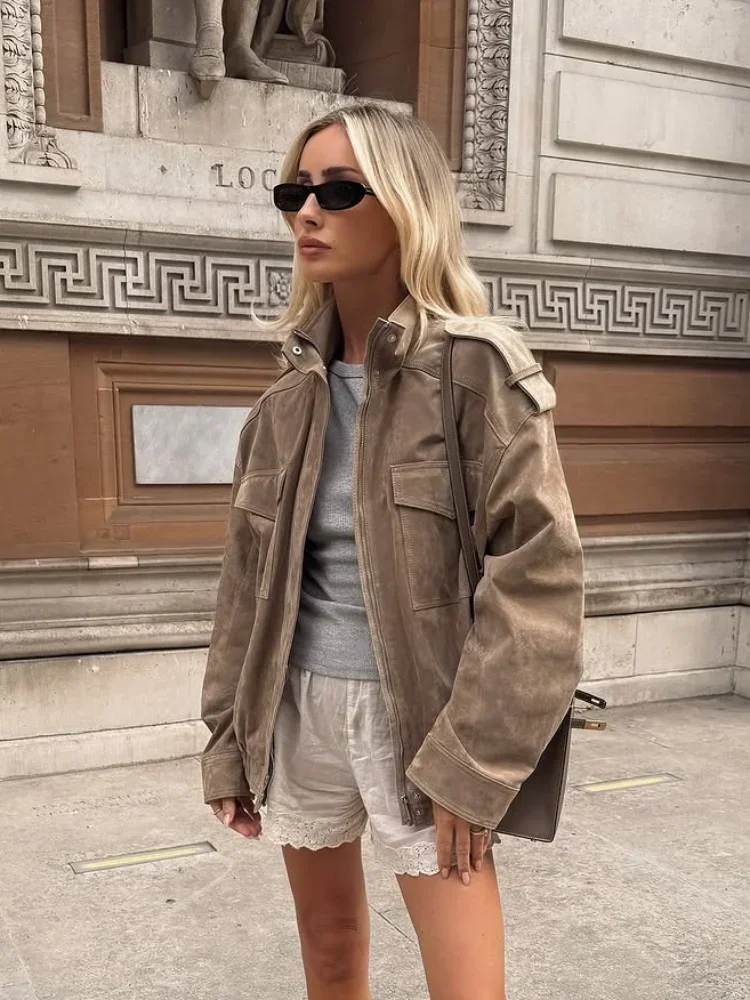 【新品未使用】suède like over jacket MM09104-WISKY-3_b276a8b6-7f10-