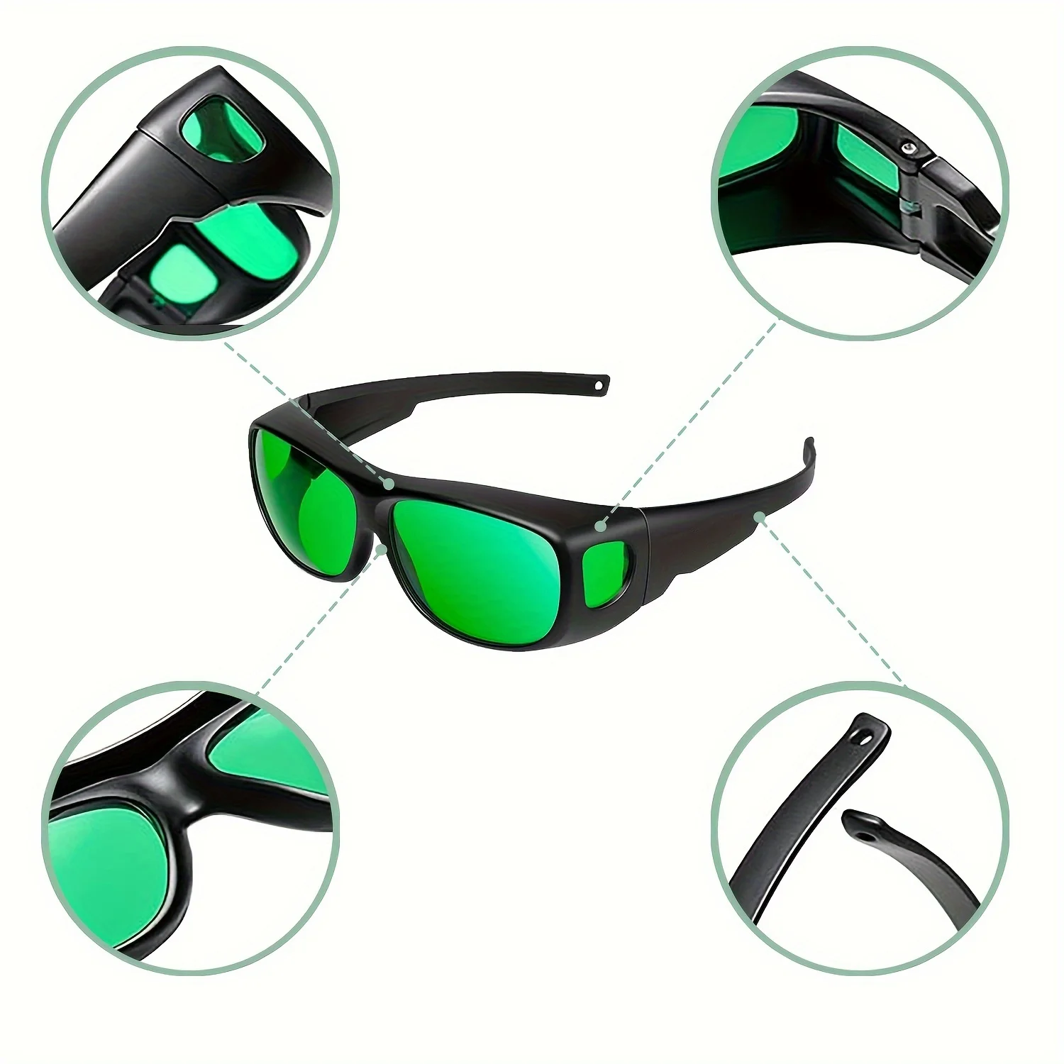 Indoor Hydroponic LED Grow Room Glasses 1 set led grow light,grow room glasses