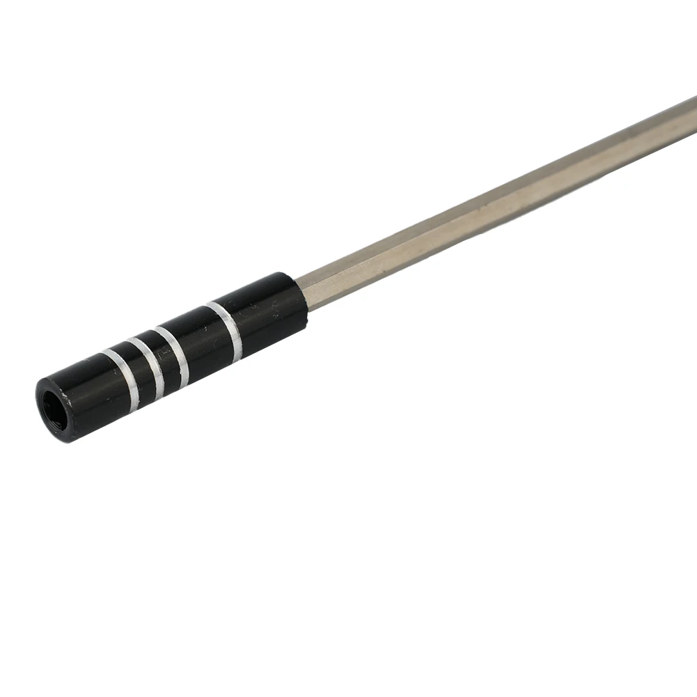 

123mm Black Magnetic Multi-function Metal Shaft Hard Extension Bar For 1/8 Inch Hexagon Screwdriver Bits Power Tool Accessories