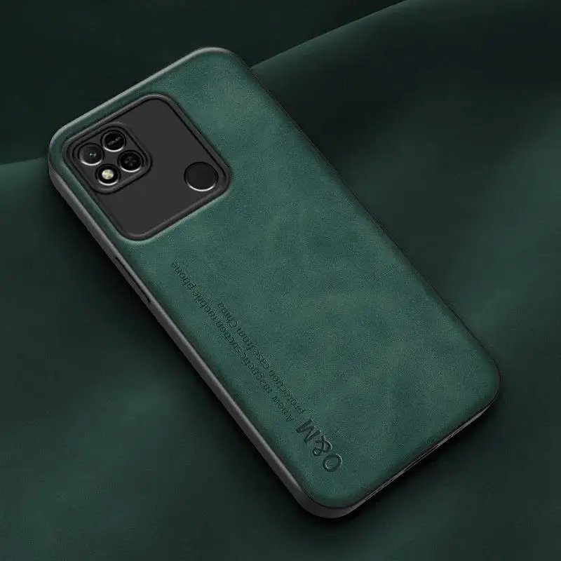 Premium Magnetic Leather Phone Case with Silicone Protection