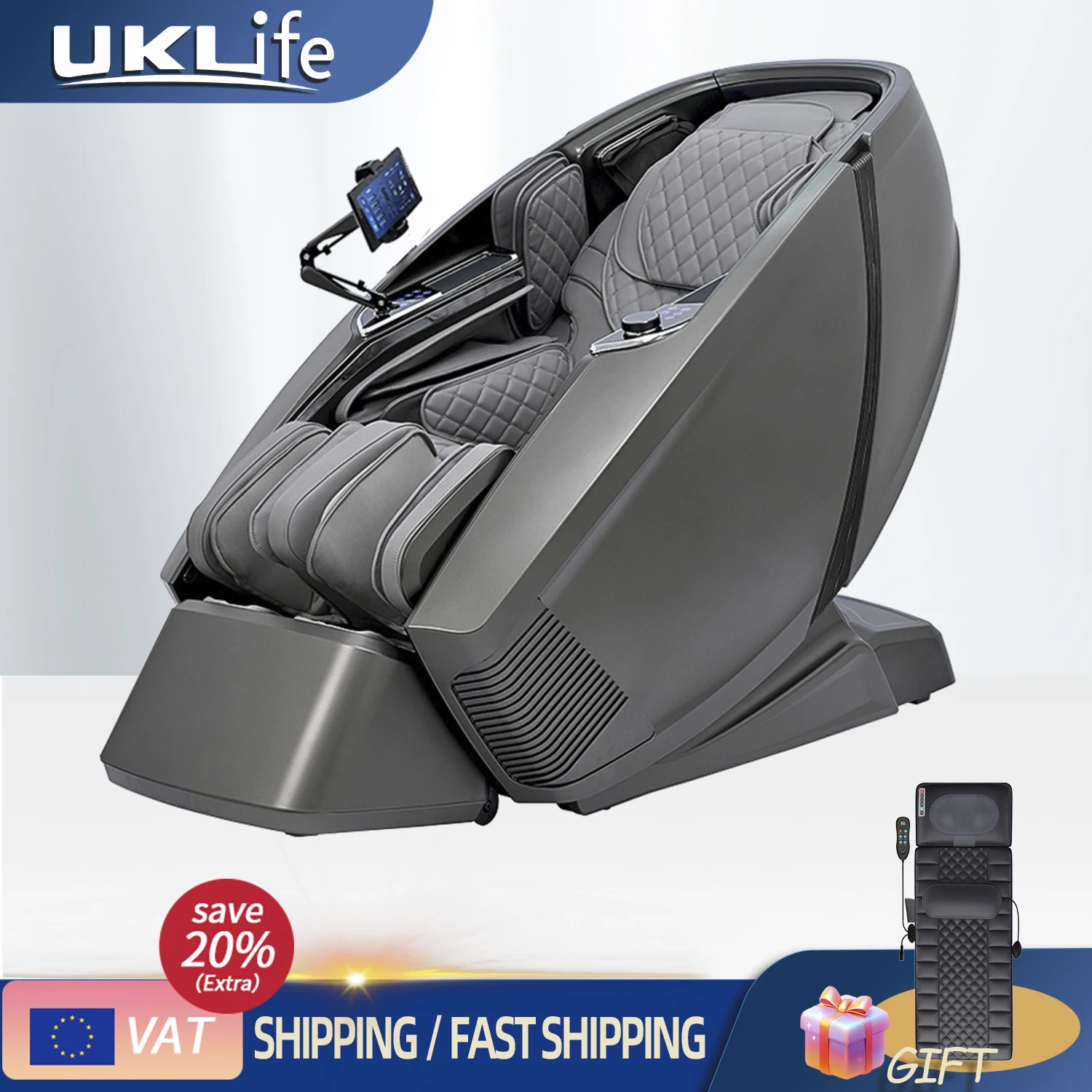 

3 Year Warranty 4D SL full body Zero Gravity Airbag Massager Chairs Home 3D Office Chair Luxury Massage Sofa 7 inch Screen