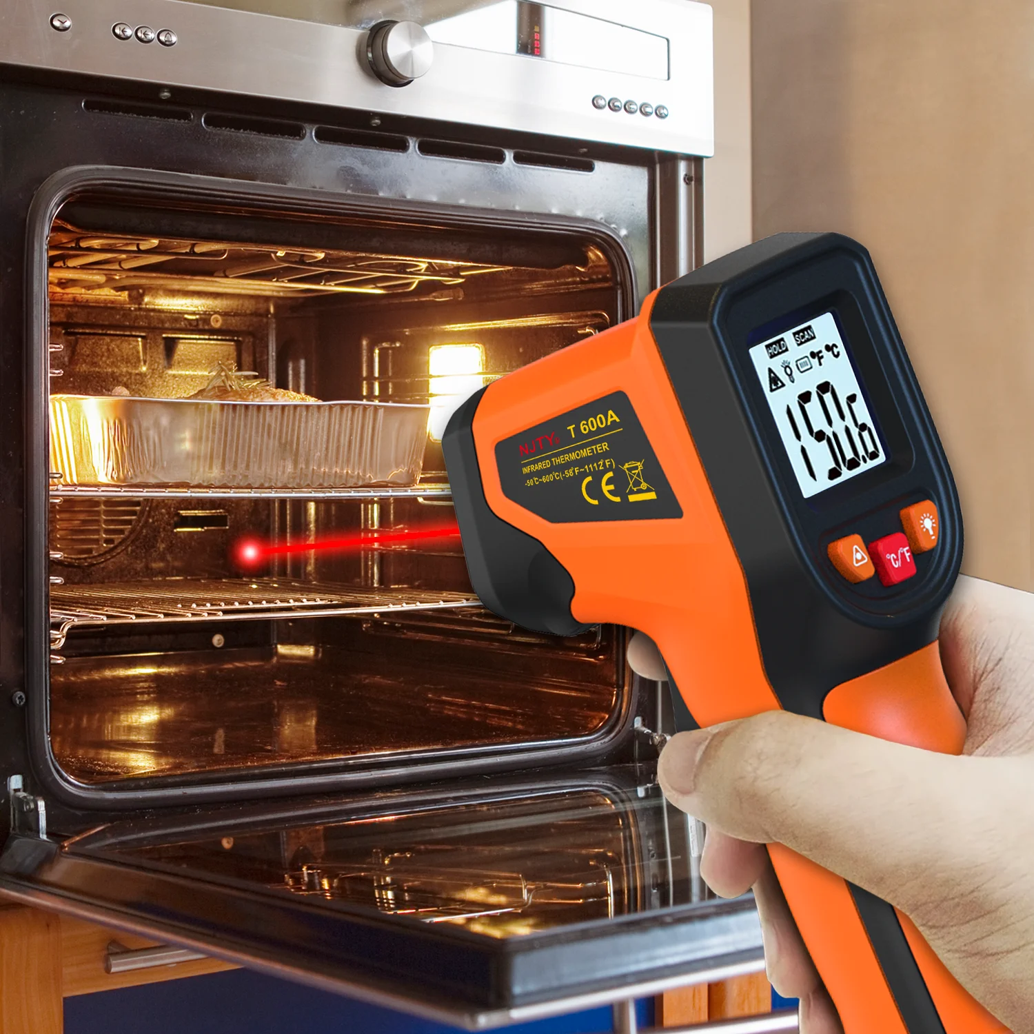 Industrial Infrared Laser Thermometer 4