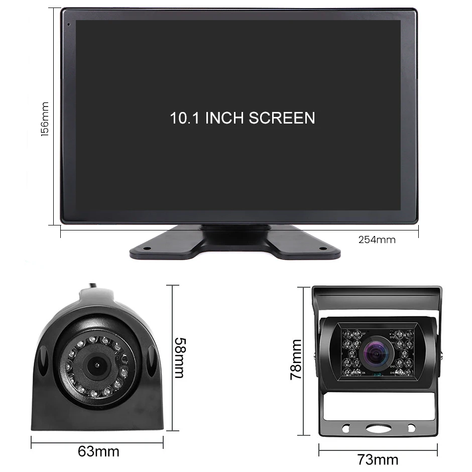 10 ġ 4 ä  ġ ũ Ʈ  ƮϷ MP5 DVR ڴ   4PCS FHD 1080P  ķ ī޶