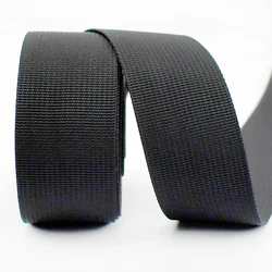 Nylon Webbing Tape - Durable 10m Roll for DIY Sewing and Crafting Projects (Black)