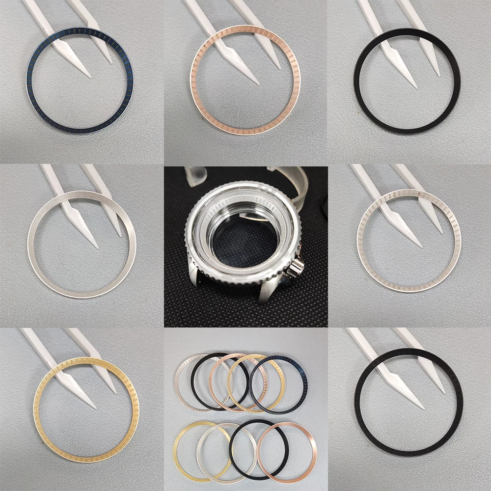 Watch case parts Dia 30.5 32.5mm Stainless Steel chapter ring SKX007
