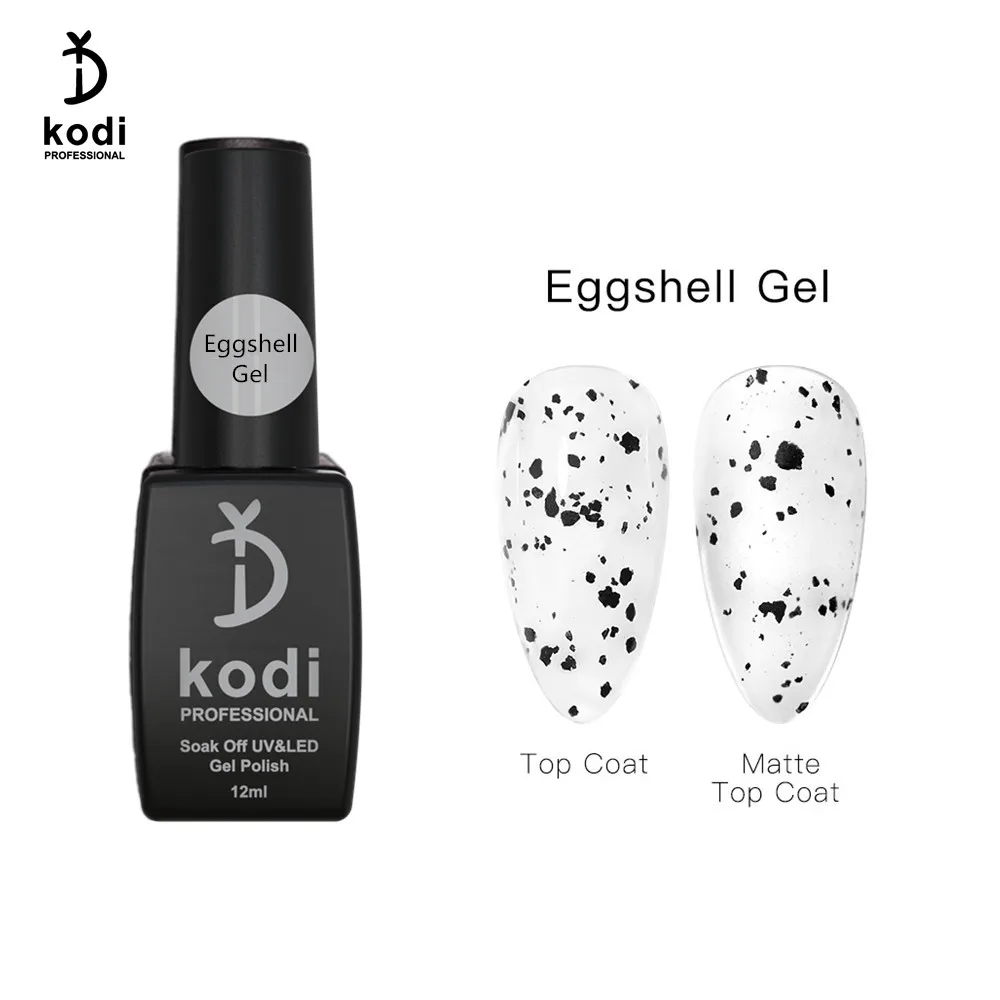 Description Picture 4 of itemYD KODI PROFESSIONAL 12ml Matte Eggshell Top Coat Need Gel polish Fall Winter Colors Semi-permanent Nails Gel Polish