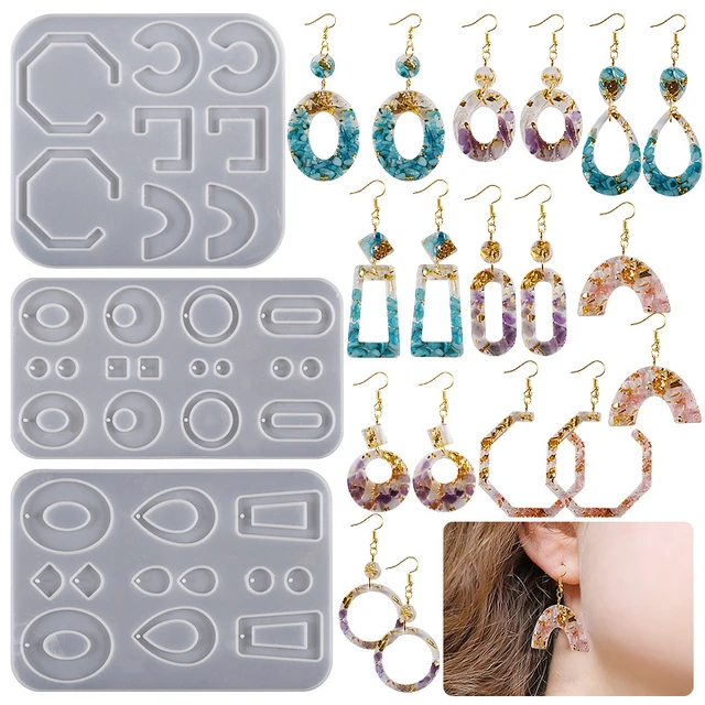 Tear Drop Earring Resin Molds Silicone Resin Jewelry Molds – IntoResin