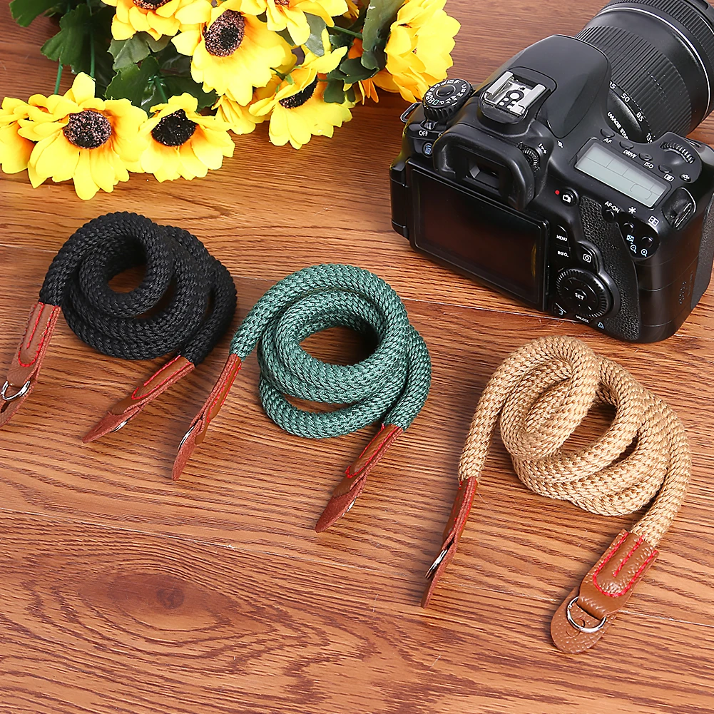 니콘  라이카 DSLR 카메라용 소프트 유니버설 100cm 카메라 숄더 벨트