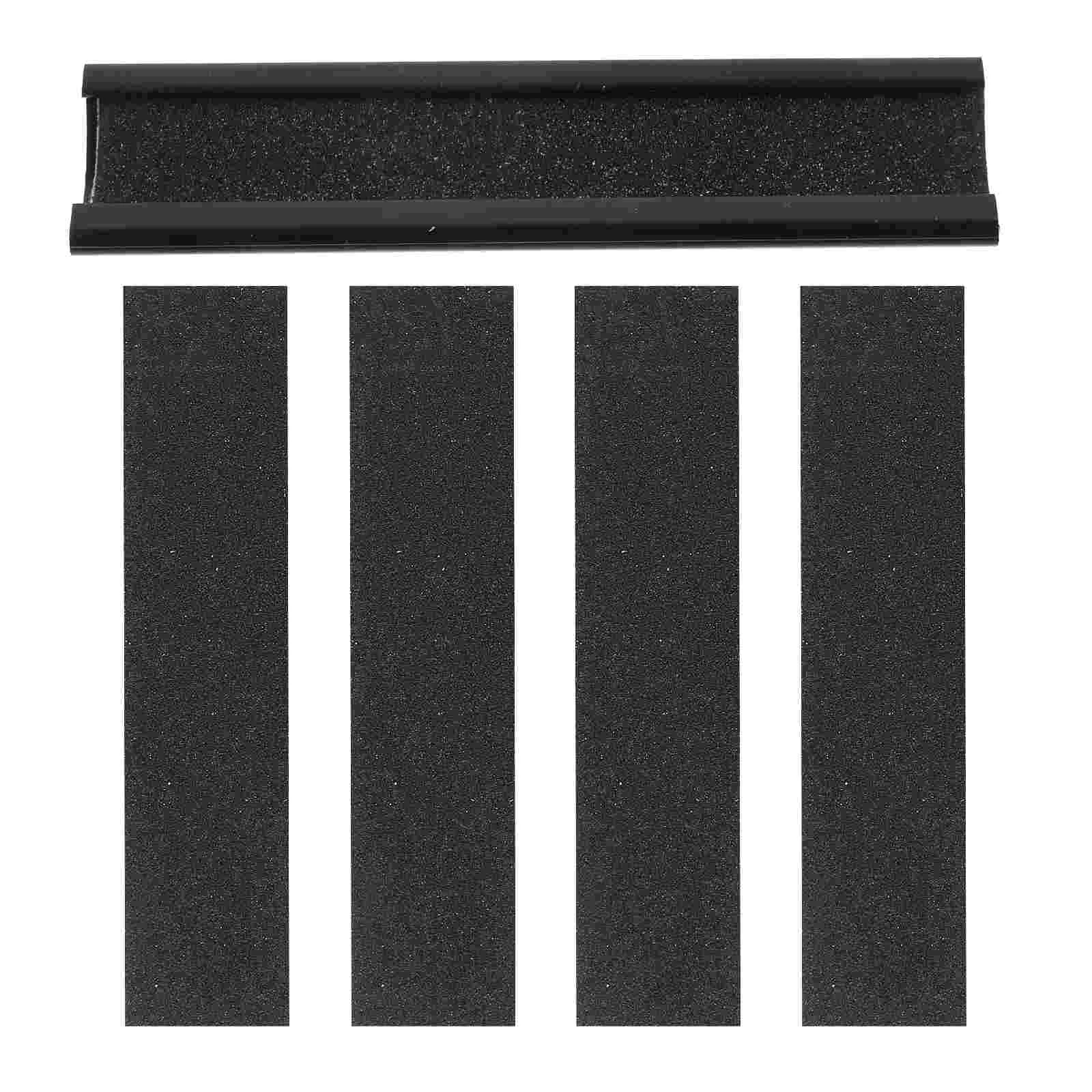 1 Set of Billiard Shaper Plastic Burnisher File Repair Tool Tip Repair Tool with Sandpaper