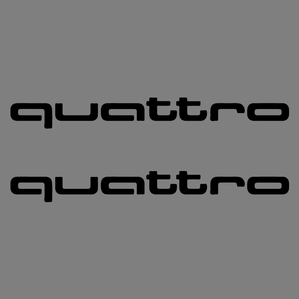 2-Piece Car Sticker Set: Side Body, Trunk, Bumper, and Window Decoration Decals