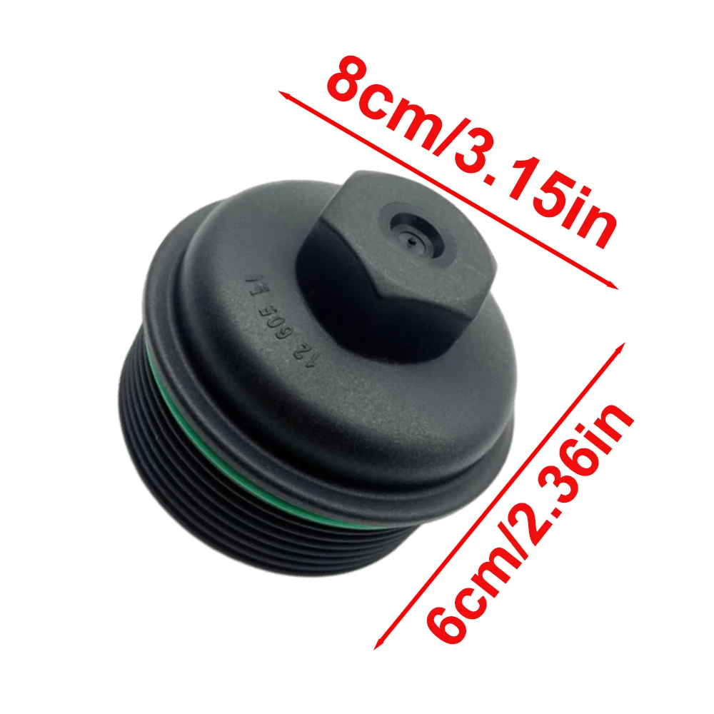 1pc Oil Filter Housing Cap Assembly for Chevrolet Captiva Sport 2.4L / 3.0L 12605565 12580254 93184334