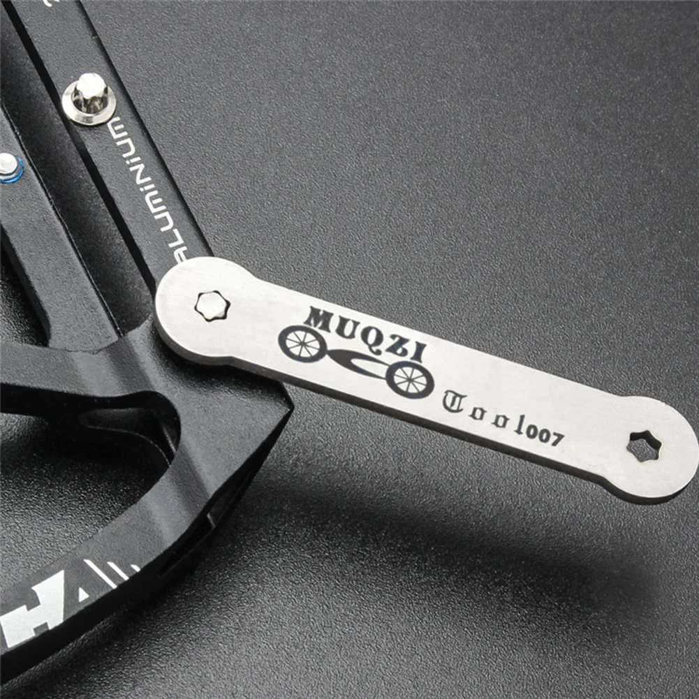 MUQZI 50pcs/Set Mountain Road Bike Pedal Anti-Skid Nails with Offset Spanner