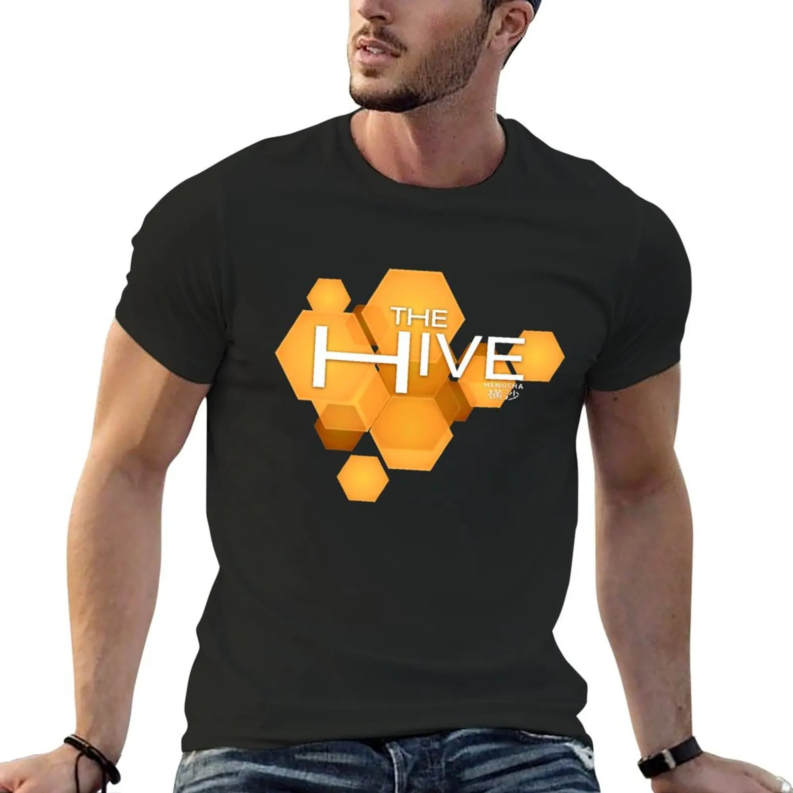 

The Hive Nightclub T-Shirt heavyweights oversized t shirt shirts graphic tee Men's clothing