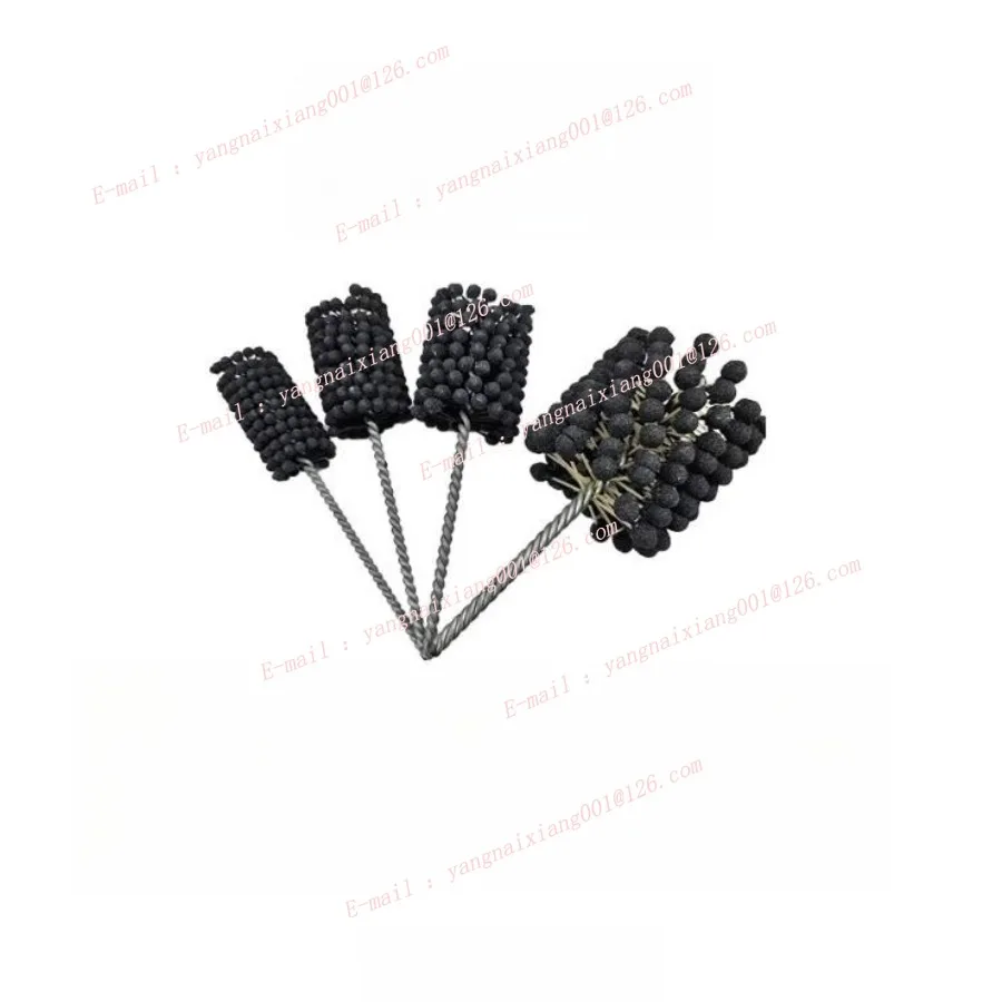 3-110mm 직경의 유연한 호닝 브러쉬 240 그릿 340 그릿 실리콘 카바이드 밸브 가이드, 실린더, 베어링 디버링용