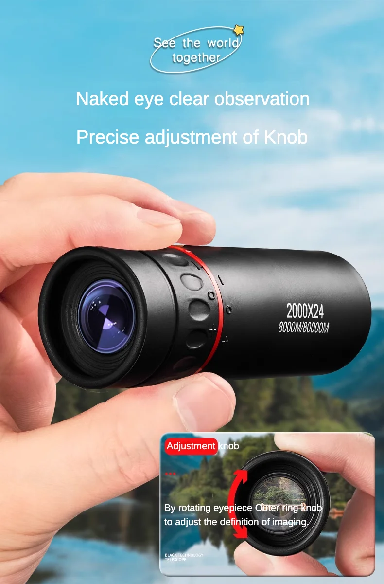 S519099abb6924527a6fad9a60e570c973 Teleskopy o dużej mocy, ultra-przezroczyste, przenośne, kompaktowe gogle noktowizyjne o słabym świetle, materiały zewnętrzne
