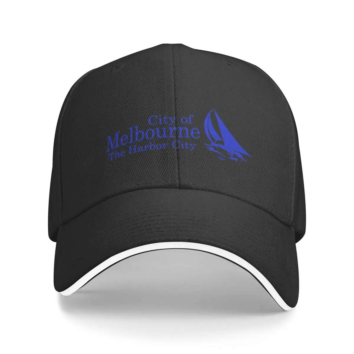 

New Official logo of Melbourne Florida Baseball Cap Caps Golf sun hat Visor Golf Hat Women Men's