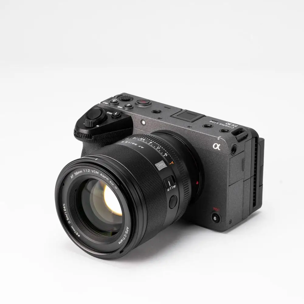 56mm F1.2 Pro APS-C Lens Autofocus Large Aperture Prime Lens for Sony E-Mount ZV